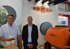 Maarten Hardeman and Carel Doornenbal with Empas